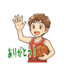 バスケットボール 男子 スポーツ (小)（個別スタンプ：21）