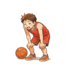 バスケットボール 男子 バスケ スポーツ（個別スタンプ：6）