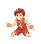 バスケットボール 男子 バスケ スポーツ（個別スタンプ：9）