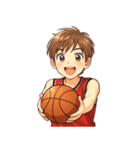 バスケットボール 男子 バスケ スポーツ（個別スタンプ：23）