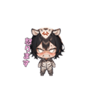 シマシマしまうまガール（個別スタンプ：19）
