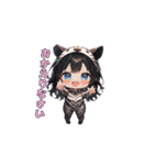 シマシマしまうまガール（個別スタンプ：27）