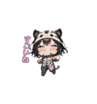 シマシマしまうまガール（個別スタンプ：39）
