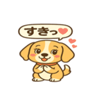 ビーグルのPOPスタンプ（個別スタンプ：5）