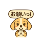 ビーグルのPOPスタンプ（個別スタンプ：6）