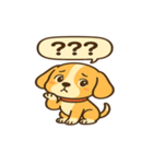 ビーグルのPOPスタンプ（個別スタンプ：22）