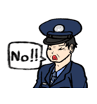 刑務官のリアクションスタンプ（個別スタンプ：15）