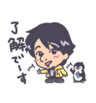 ひろゆきの日常とペンギン♪（個別スタンプ：1）