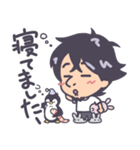 ひろゆきの日常とペンギン♪（個別スタンプ：4）