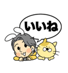 ひろゆきさん＆ねこちゃんコラボスタンプ（個別スタンプ：2）