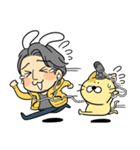 ひろゆきさん＆ねこちゃんコラボスタンプ（個別スタンプ：7）