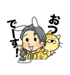ひろゆきさん＆ねこちゃんコラボスタンプ（個別スタンプ：12）