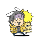 ひろゆきさん＆ねこちゃんコラボスタンプ（個別スタンプ：14）
