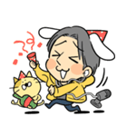 ひろゆきさん＆ねこちゃんコラボスタンプ（個別スタンプ：24）