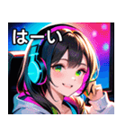 ゲーミング女子1（個別スタンプ：40）