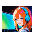 ゲーマー女子0（個別スタンプ：4）