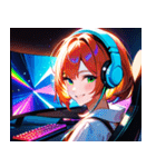 ゲーマー女子0（個別スタンプ：11）