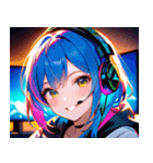 ゲーマー女子0（個別スタンプ：14）