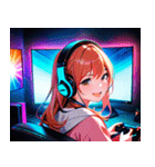 ゲーマー女子0（個別スタンプ：28）