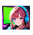 ゲーマー女子0（個別スタンプ：31）