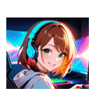 ゲーマー女子0（個別スタンプ：37）