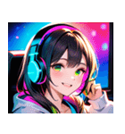 ゲーマー女子0（個別スタンプ：40）