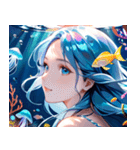美しい人魚0（個別スタンプ：2）