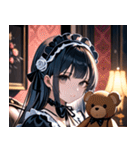ゴシックロリータの少女0（個別スタンプ：2）