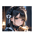 ゴシックロリータの少女0（個別スタンプ：7）