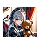 ゴシックロリータの少女0（個別スタンプ：10）