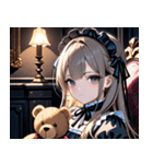ゴシックロリータの少女0（個別スタンプ：13）