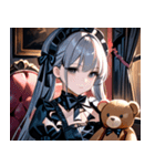 ゴシックロリータの少女0（個別スタンプ：14）