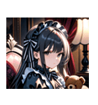 ゴシックロリータの少女0（個別スタンプ：17）