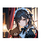 ゴシックロリータの少女0（個別スタンプ：18）
