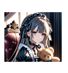 ゴシックロリータの少女0（個別スタンプ：23）
