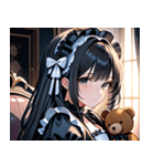ゴシックロリータの少女0（個別スタンプ：28）