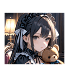 ゴシックロリータの少女0（個別スタンプ：33）