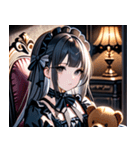 ゴシックロリータの少女0（個別スタンプ：35）