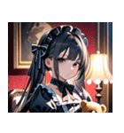 ゴシックロリータの少女0（個別スタンプ：38）