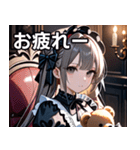 ゴシックロリータの少女（個別スタンプ：27）