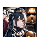 ゴシックロリータの少女（個別スタンプ：35）