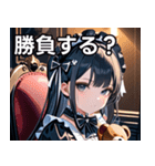 ゴシックロリータの少女（個別スタンプ：36）