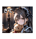 ゴシックロリータの少女（個別スタンプ：39）