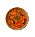 毎日食べたい！世界の麺料理スタンプ！（個別スタンプ：34）