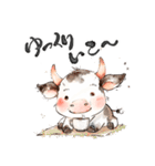 もー牛スタンプ（個別スタンプ：6）