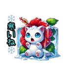 【New❗️】ハイビにゃん‼️…………….（個別スタンプ：12）