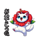 【New❗️】ハイビにゃん‼️…………….（個別スタンプ：33）