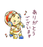 ジョリー号のぼうけん（個別スタンプ：3）