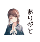 残業おつかれ★社畜ちゃん（個別スタンプ：3）