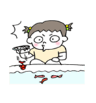 妹ちゃん。③ 夏その2（個別スタンプ：9）